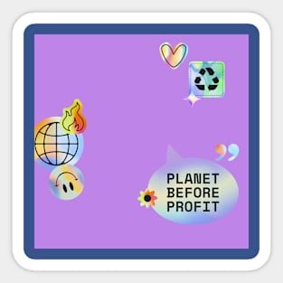 Planet Sticker